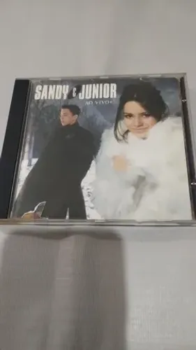 Cd Sandy e Junior ao vivo ano 2000 usado 