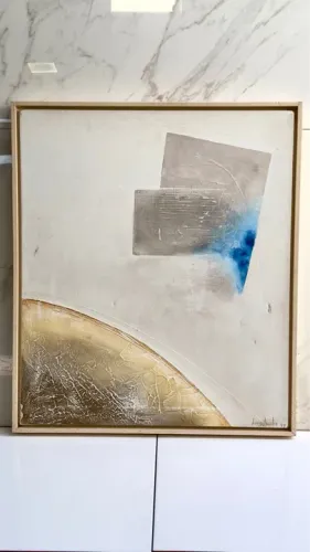 Quadros Assinados Exclusivos - Arte Abstrata para Ambientes Sofisticados