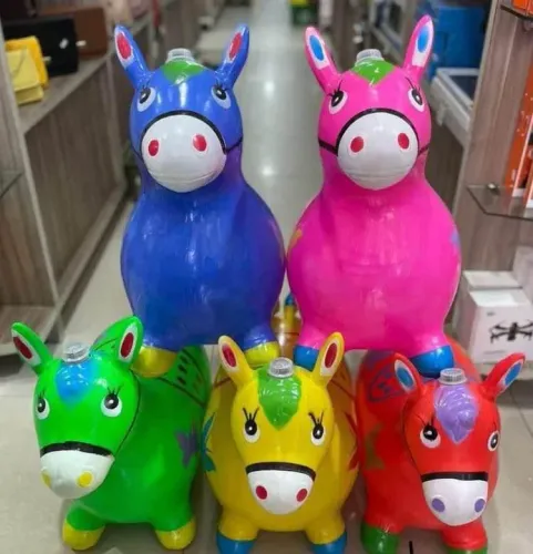 Cavalinho de Pular Inflável - Diversão Garantida!