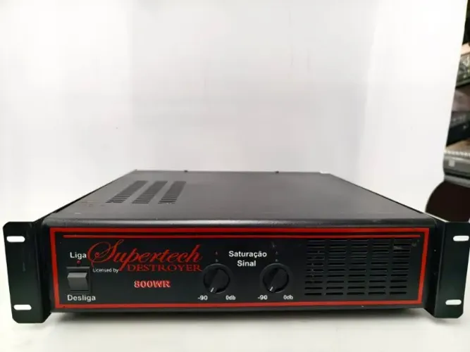 Potência supertech 800WR 800 Watts Funcionando 100%!!