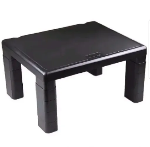 Suporte Para Monitor De Mesa Preto
