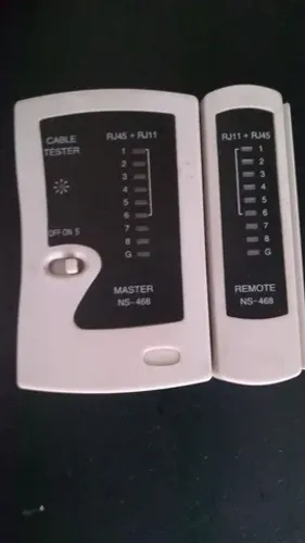 Testador de cabos de rede ,rj45,rj1, ns468 multifuncional