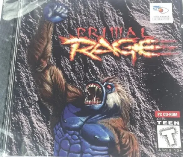 Jogo Primal Rage - Atari Games - Time Warner Interactive - Pc - 1994 - Importado