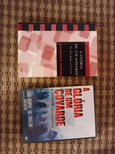 Livro e Dvd A Glória de Um Covarde - Livro e DVD