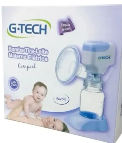 Bomba Tira Leite Materno Elétrica G-TECH Compact