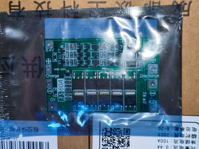 BMS 3S 12.6V 60A LÍTIO ÍON