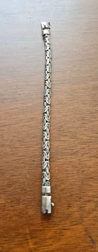 Pulseira Prata indiana 39Gramas 