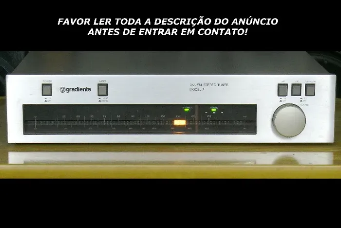 Gradiente Model 7 tuner