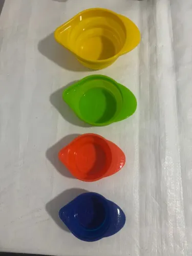 Jogo de 4 Copos Medidores Coloridos Weight Watchers