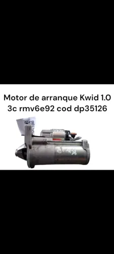 Motor de arranque kwid 3c 