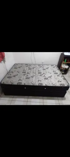 Cama box de casal      valor 150 reais
