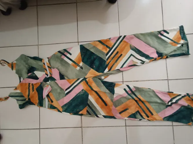 Macacão estampado ,Tam P