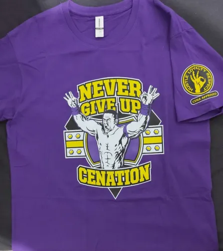 Wwe Camiseta John Cena Never Give Up - Cenation