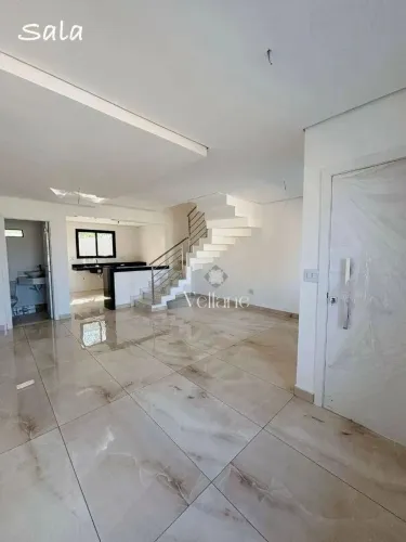 CASA GEMINADA, 3 QUARTOS COM 1 SUÍTE, 4 VAGAS - CABRAL - CONTAGEM/MG