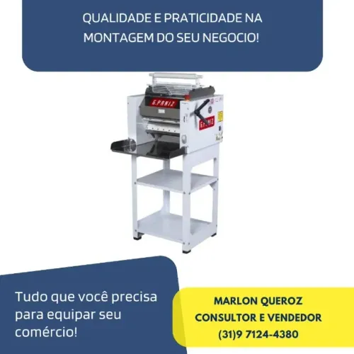 Cilindro de Padaria 39CM G-Paniz Novo Monofásico