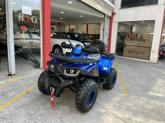 Quadriciclo Shineray Atv-200 0km Com Guincho Elétrico