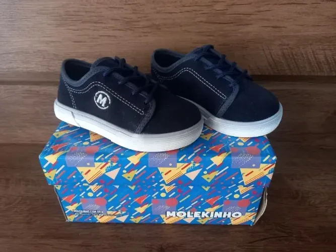 Tênis Molekinho Infantil Azul Marinho - Tam. 20/21 - NOVO na Caixa R$39,99