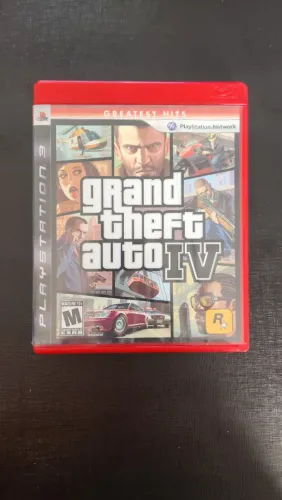 Jogo PS3 Gran Theft Auto IV (GTA) em ótimo estado