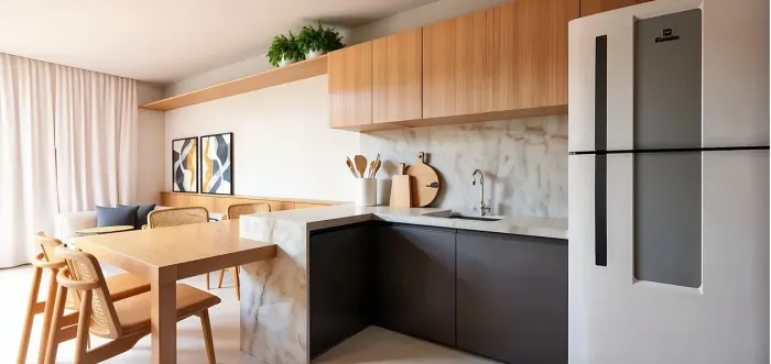 2 QUARTOS, 2 BANHEIROS E 1 SUÍTE NO ALTO DO JOÁ RESIDENCE: CONFORTO, MOBILIDADE E 25 ITENS