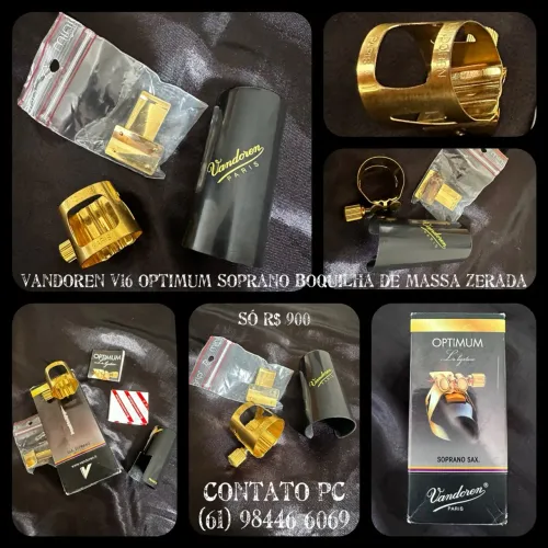 Abraçadeira Vandoren Optimum Sax Soprano