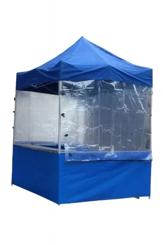 Barraca 2x2 Articulada Completa - Semi Nova - Usada 2x - Laterais de proteção contra chuva