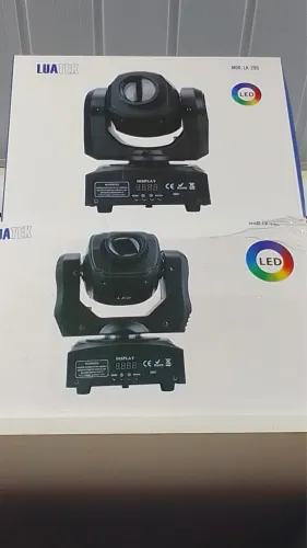 Iluminador LED profissional Luatek LK-295 Moving Head Spot LED 30W.  