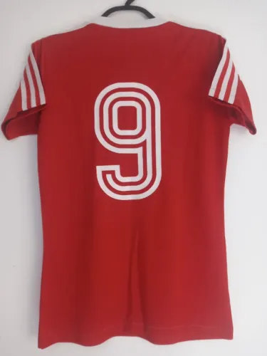 Camisa Bayern Munich Mundial Clubes 1976 #9 Gerd Muller Jogo Certificada