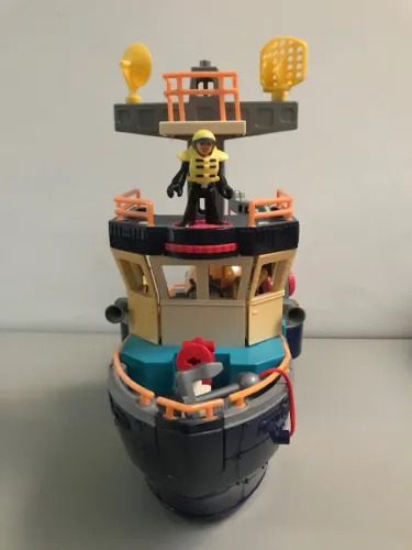 Navio Imaginext completo 