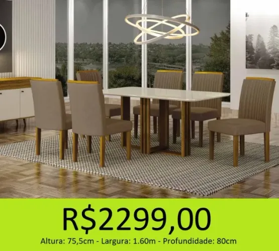 Mesa de jantar de qualidade