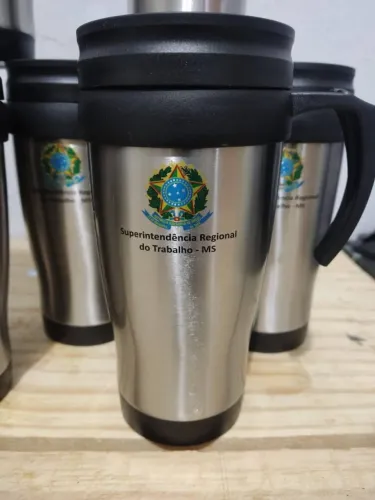 Caneca de Térmica para Viagem Personalizada com sua Marca, Imagem, Evento ou Foto