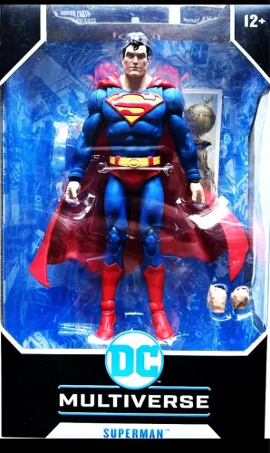 02 Action figure Batman e Superman Mcfarlane Action comics e detetive comics 1000