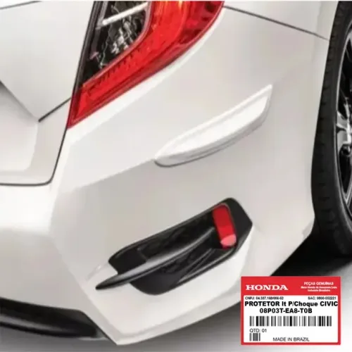 Protetor Para-Choque Traseiro CIVIC 2017-2021 Original Honda 08P03TEA8T0B