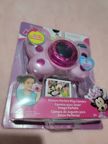 Câmera de Brinquedo Minnie Mouse da Disney 