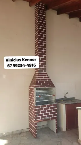 CHURRASQUEIRA TIOJLINHO COMPLETA E COM MONTAGEM GRÁTIS!!