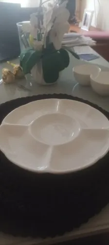 Jogo de Petisqueira de Cerâmica
