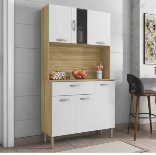 Armario de Cozinha 6 Portas 2 Gavetas DIVIDIMOS EM ATÉ 10X SEM JUROS