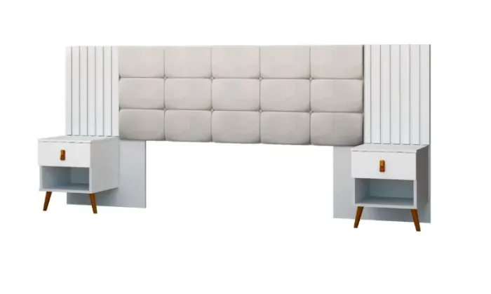 Cabeceira Box Lady Captone Casal Queen 2,25 M - FAZEMOS ENTREGA!