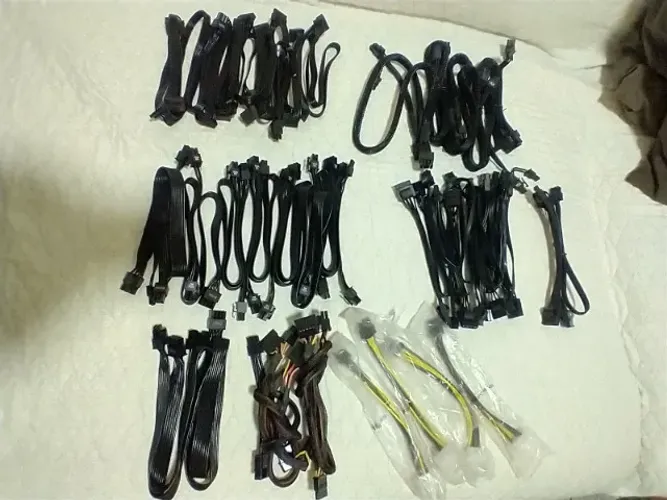 Cabos De Fonte De Alimentação EVGA Corsair ( Diversos - CADA )