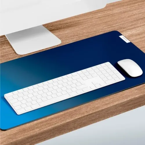 Mousepad Office Gigante 80x30cm em Poliéster | Antiderrapante, Impermeável e Toque Macio