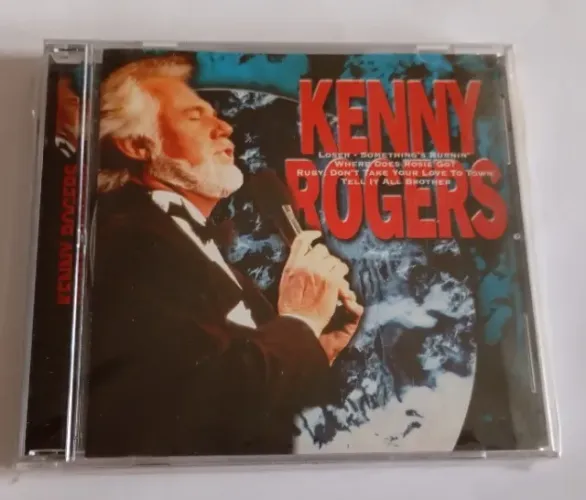 CD Lacrado Kenny Rogers 1984 Original Importado Da Suiça
