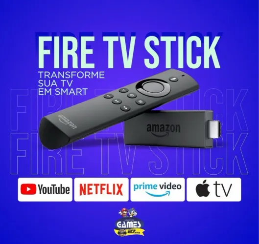 Fire TV Stick - Transforme sua TV em Smart!