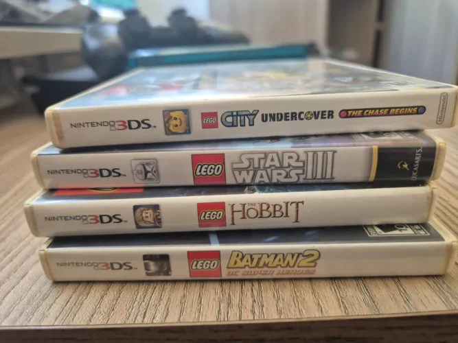4 Jogos Lego para Nintendo 3DS
