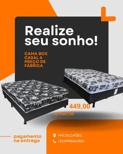 Super mega promoção de cama box