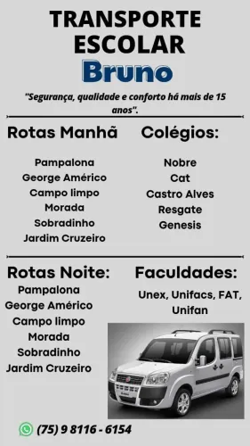 Transporte Escolar e Universitário