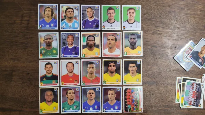 Figurinhas copa do mundo 2010 panini