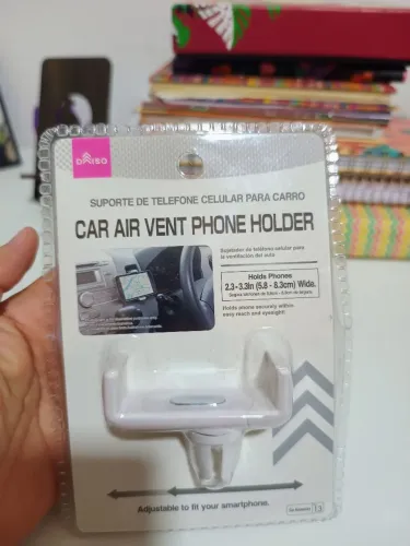 Suporte para Celular Car Air Vent Daiso novo,na caixa