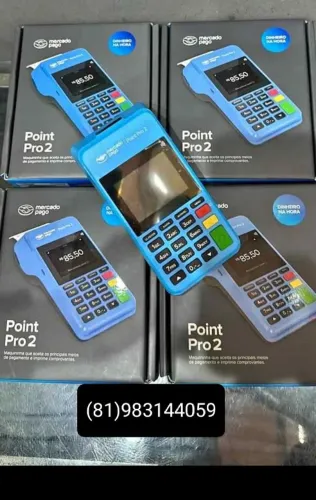 Maquininha de cartão Point Pro 2 - Mercado Pago