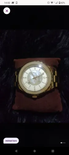 Relógio feminino ouro imaculado 