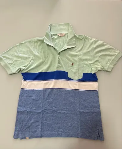 Konyk-Camiseta Polo Listrada Masculina-Tamanho P