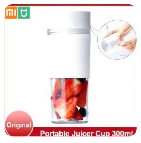 Mini Liquidificador Xiaomi Portátil 300ml - Novo